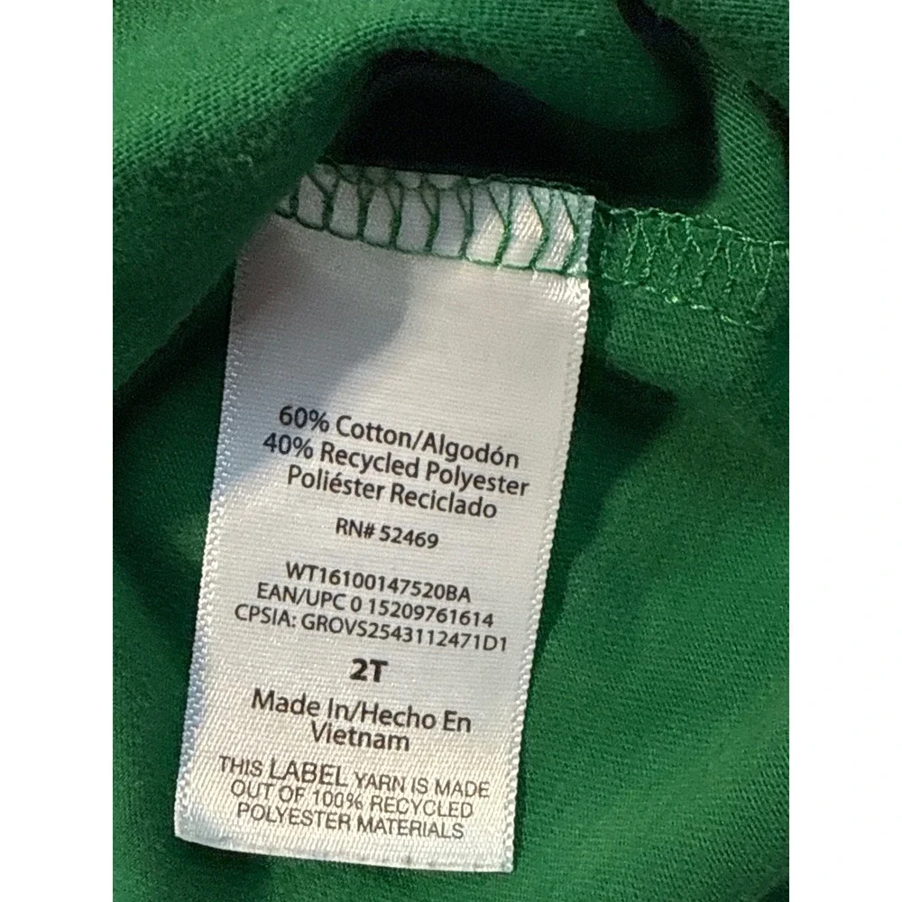 Carter's, Way to Celebrate Boys 2T St Patricks Day Lucky Shirts Green Bundle 2pc